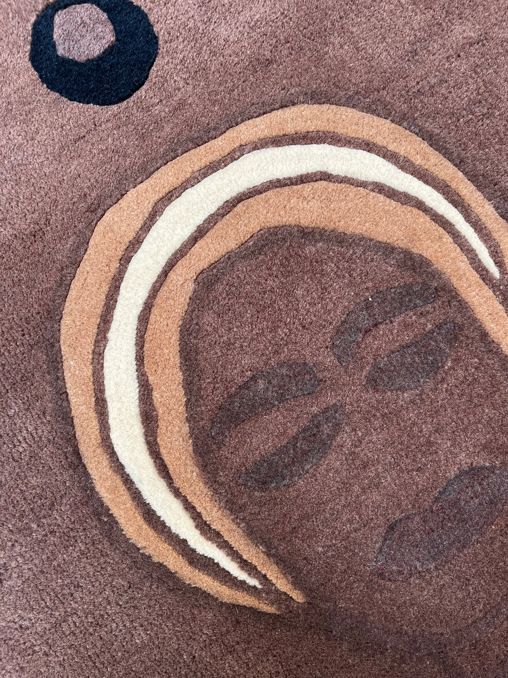 Handtufted Guardian frog runner 70x300cm Brown